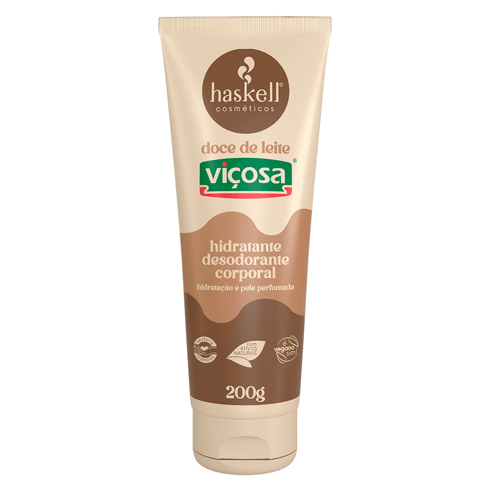 HIDRATANTE DESODORANTE CORPORAL DOCE DE LEITE 200G HASKELL