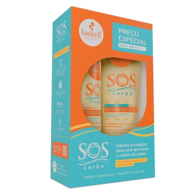 KIT PROMOPACK SOS VERÃO: SH 300ML + CREME 240G