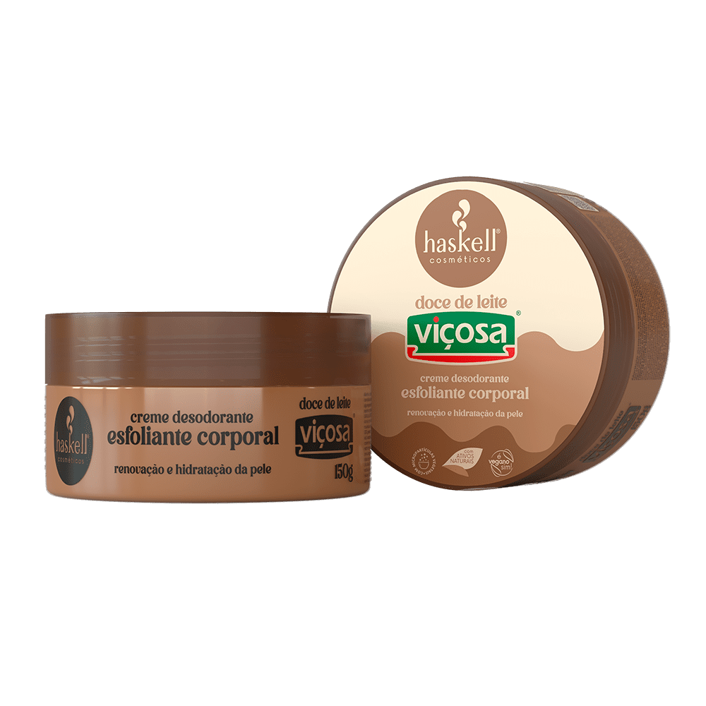 ESFOLIANTE CORPORAL DOCE DE LEITE 150G